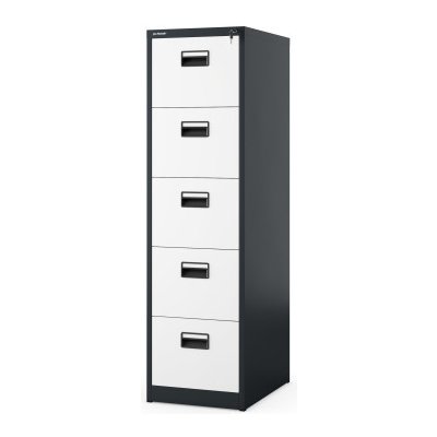 Jan Nowak Plechová kartotéka SARA V5 antracitovo-bílá – Zboží Dáma