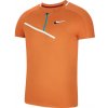 Pánské sportovní tričko Nike Spring Slam Ultimate Zip Polo Žlutý