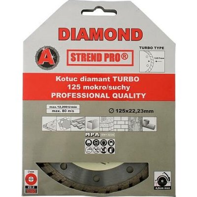 Strend Pro 521C, 115 mm, diamant, Turbo + – Zboží Dáma