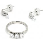 Foxette prsten a náušnice Moonlight Gem F 4418 – Zboží Dáma