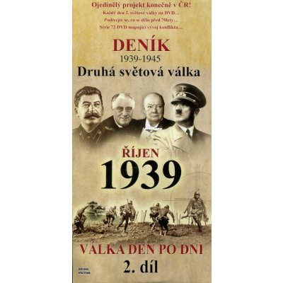 Deník 2. světové války - říjen 1939 DVD