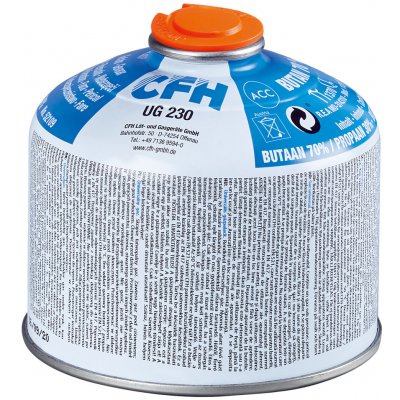CFH UG440 plynová kartuše šroubovací propan/butan 440g 952ml – Zboží Dáma