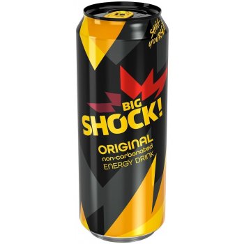 Big Shock! Energy Orange plech 0,5l