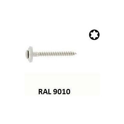 Vrut s podl. 15mm, nerez A2 4,5x35 Torx RAL9010 (Art.8790) 10ks – Hledejceny.cz