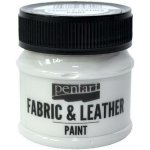 pentart Barva na textil a kůži bílá 50 ml – Sleviste.cz