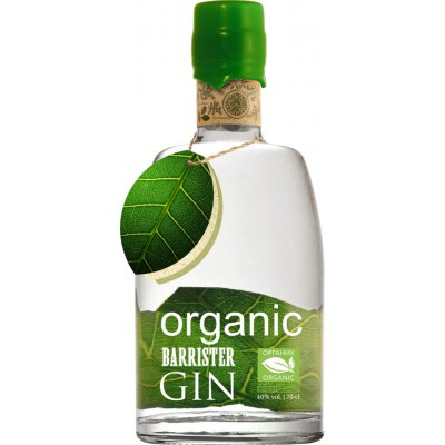 Barrister gin ORGANIC gin 40% 0,7 l (holá láhev)