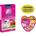 Vitakraft Cat Liquid snack hovězí a inulin 6 x 15 g – Zboží Mobilmania