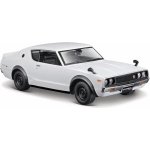 Maisto Nissan Skyline 2000 GTR 1973 bílá 1:24 – Zboží Mobilmania