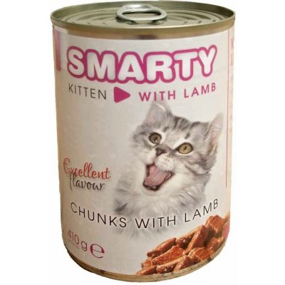 Smarty CAT JUNIOR Lamb KITTEN 410 g