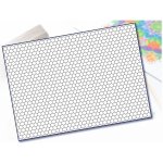 Radost v písku Šablona na pískování kreativní plástev A4 210 x 297 mm – Zbozi.Blesk.cz