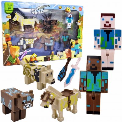 Minecraft Velká sada figurek Kůň pavouk – Zbozi.Blesk.cz