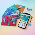 NFC vizitka elektronická nfc vizitky na klíče jako přívěsek / karta SOCIAL TAP – Zboží Mobilmania