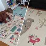 Max&Teo dětská skládací podložka Silnice a Medvědi – Hledejceny.cz