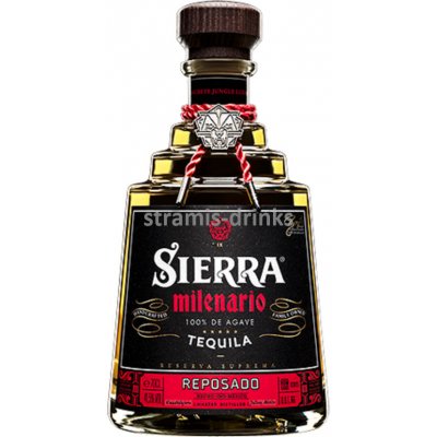 Sierra Tequila Milenario Reposado 100 Agave 41% 0,7 l (holá láhev) – Zboží Dáma