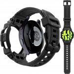 Spigen Rugged Armor Pro, matte black - Samsung Galaxy Watch7 40mm ACS08336 – Hledejceny.cz