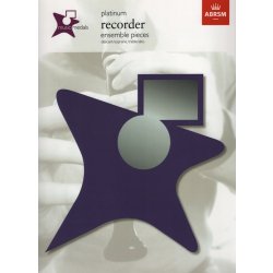 Recorder Ensemble Pieces Platinum Music Medals dueta, tria a kvartety pro soubory zobcových fléten