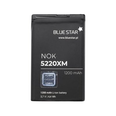 Baterie BlueStar Nokia 6303, 5220, 5630, 6730, C3, C5-00, C6-01, 3720 BL-5CT 1200mAh Li-ion