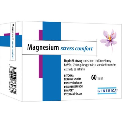 Generica Magnesium stress comfort 60 tablet – Hledejceny.cz