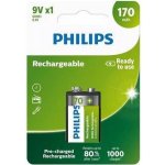 Philips 9V 170mAh 1ks 9VB1A17/10 – Zboží Živě