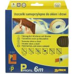 STOMIL Těsnění profil P1 9x5,5mm 6m hnědé – Hledejceny.cz