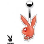 Šperky4U piercing do pupíku zajíček Playboy WP01257R – Zboží Mobilmania