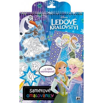 Sametové omalovánky Frozen Ledové království