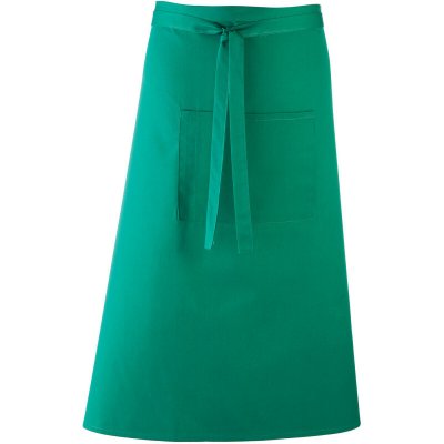 Premier Zástěra Colours PR 158 do pasu dlouhá COT39015827799-emerald – Hledejceny.cz
