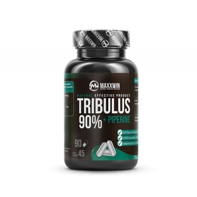 Maxxwin Tribulus 90% + Piperine 90 kapslí – Hledejceny.cz