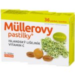 Dr. Müller Müllerovy pastilky s jitrocelem mateřídouškou a vitaminem C 36 ks – Sleviste.cz