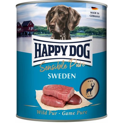 Happy Dog Wild Pur Sweden zvěřinová 800 g – Zboží Mobilmania