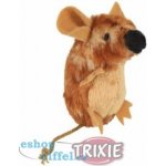 Trixie Stojící pískací plyšová myš s catnipem 8cm – Zbozi.Blesk.cz
