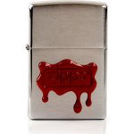 Zippo chrom gebürstet cWax Seal Stampc – Hledejceny.cz
