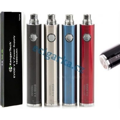 KangerTech EVOD Baterie Twist černá 1600mAh