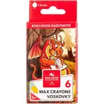 Koh-i-noor Voskové pastely 6 barev – Zboží Mobilmania