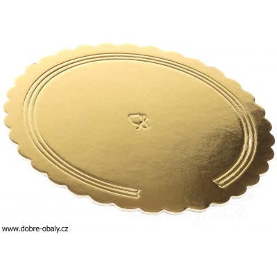 Artigian Dortová podložka zlatá kruh 24cm – Zboží Dáma