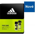 Adidas Pure Game deodorant sklo 75 ml + sprchový gel 250 ml dárková sada – Hledejceny.cz