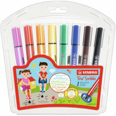 Stabilo Trio Scribbi 368 8ks – Zboží Živě
