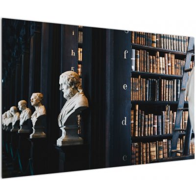 Obraz - V knihovně, jednodílný 120x80 cm