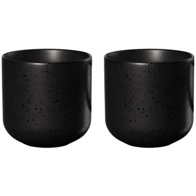 ASA Selection Šálek na čaj COPPA KURO černý 2 x 200 ml – Sleviste.cz