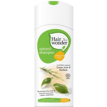 Hairwonder přírodní šampon pro barvené vlasy s Bio zeleným čajem a rooibosem 200 ml