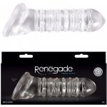 NS Novelties Návlek na penis RENEGADE Ribbed Sleeve clear – Zboží Dáma NS Novelties Návlek na penis RENEGADE Ribbed Sleeve clear – Zboží Dáma