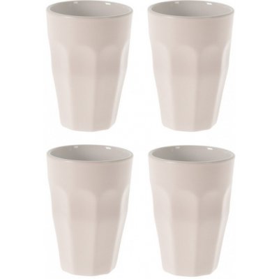 EXCELLENT Hrnek na kávu a čaj porcelán 4 x 330 ml – Hledejceny.cz