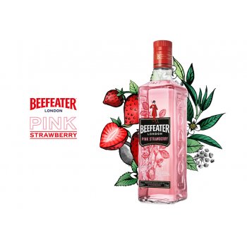 Beefeater Pink Gin 37,5% 0,7 l (holá láhev)