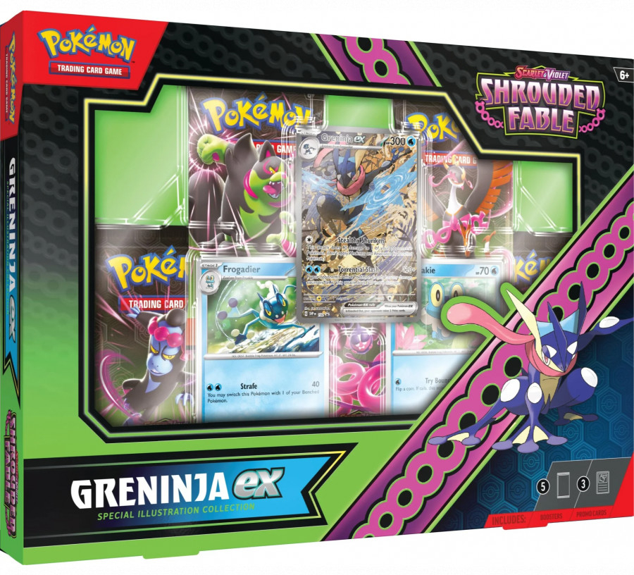 Pokémon TCG Shrouded Fable Special Illustration Collection Greninja ex