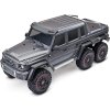 RC model Traxxas TRX-6 Mercedes G 63 6x6 TQi RTR STŘÍBRNÁ 1:10