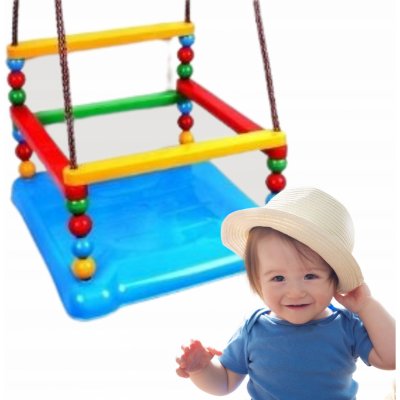 Teddies houpačka plast 35 x 34 cm nosnost 40 kg zelená – Zboží Mobilmania