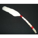 Mašlovačka peří pletená střední držadlo pletené nebo ve dřevě – Sleviste.cz