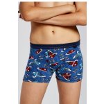 Cornette chlapecké boxerky 701 63 run kids modrá – Hledejceny.cz