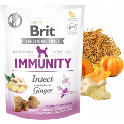 Brit snack Immunity isect & ginger 150 g – Zboží Dáma