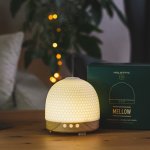 Holistific Mellow ultrasonický aroma difuzér White 300 ml – Zboží Mobilmania